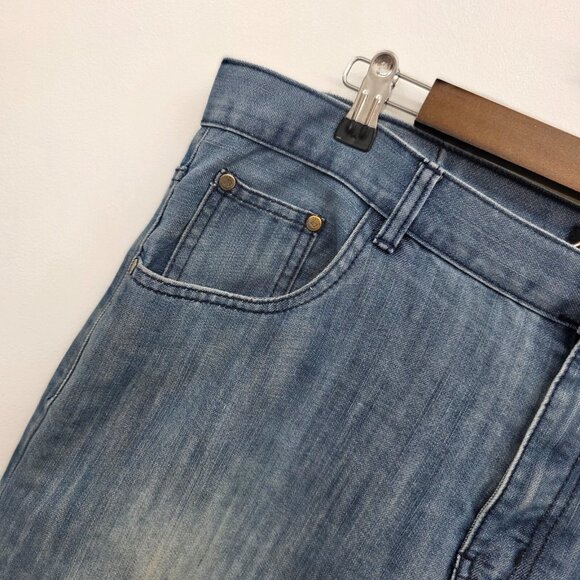 Denim Culture Jeans Mens 38x32 Relaxed Fit Straight Leg Medium Wash 5-Pocket - Picture 4 of 14